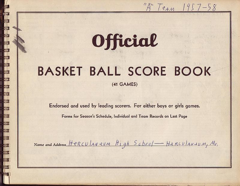 scorebook